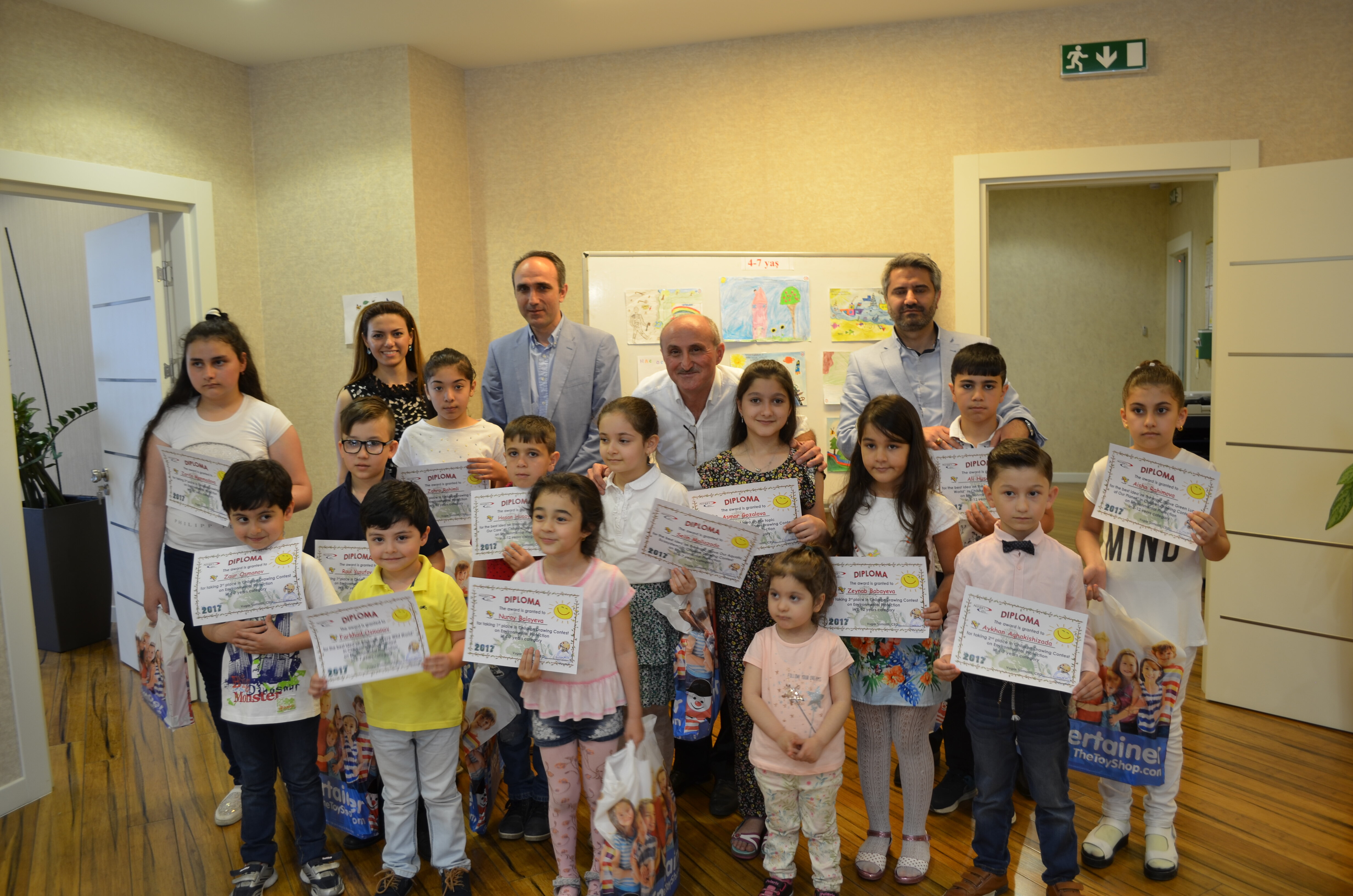 Nobel Oil Services finalized children drawing contest on environmental protection