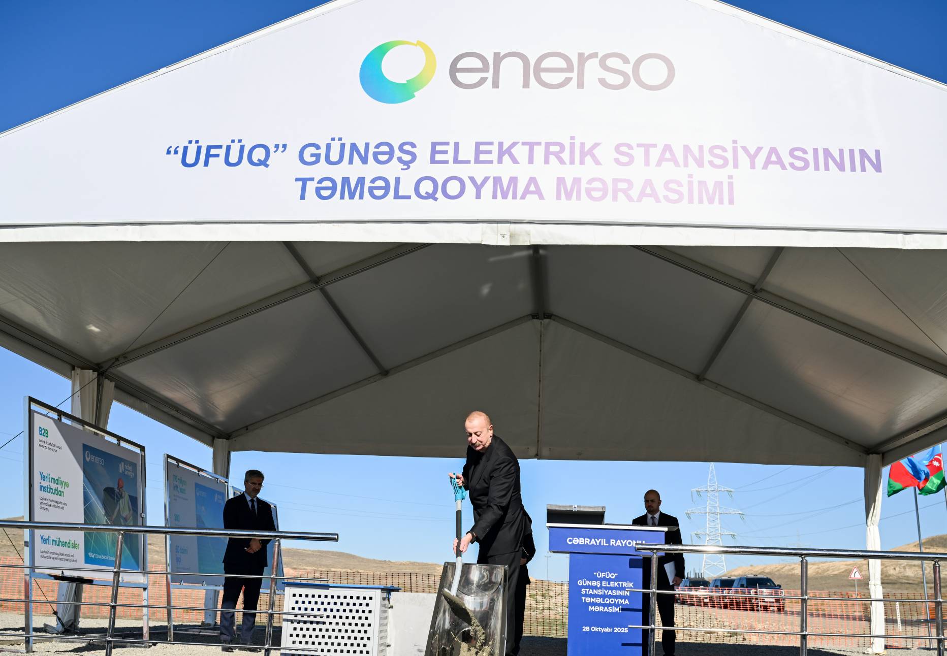 Groundbreaking Ceremony of the “Ufug” Solar Power Plant Held in Jabrayil