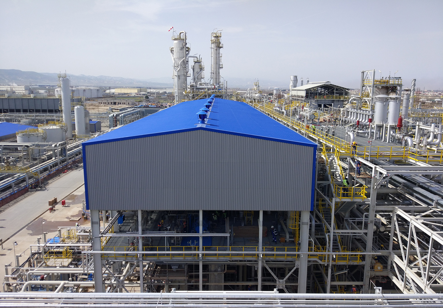 PROKON is on the final straight at Construction of SOCAR Ammonia and Urea Plant