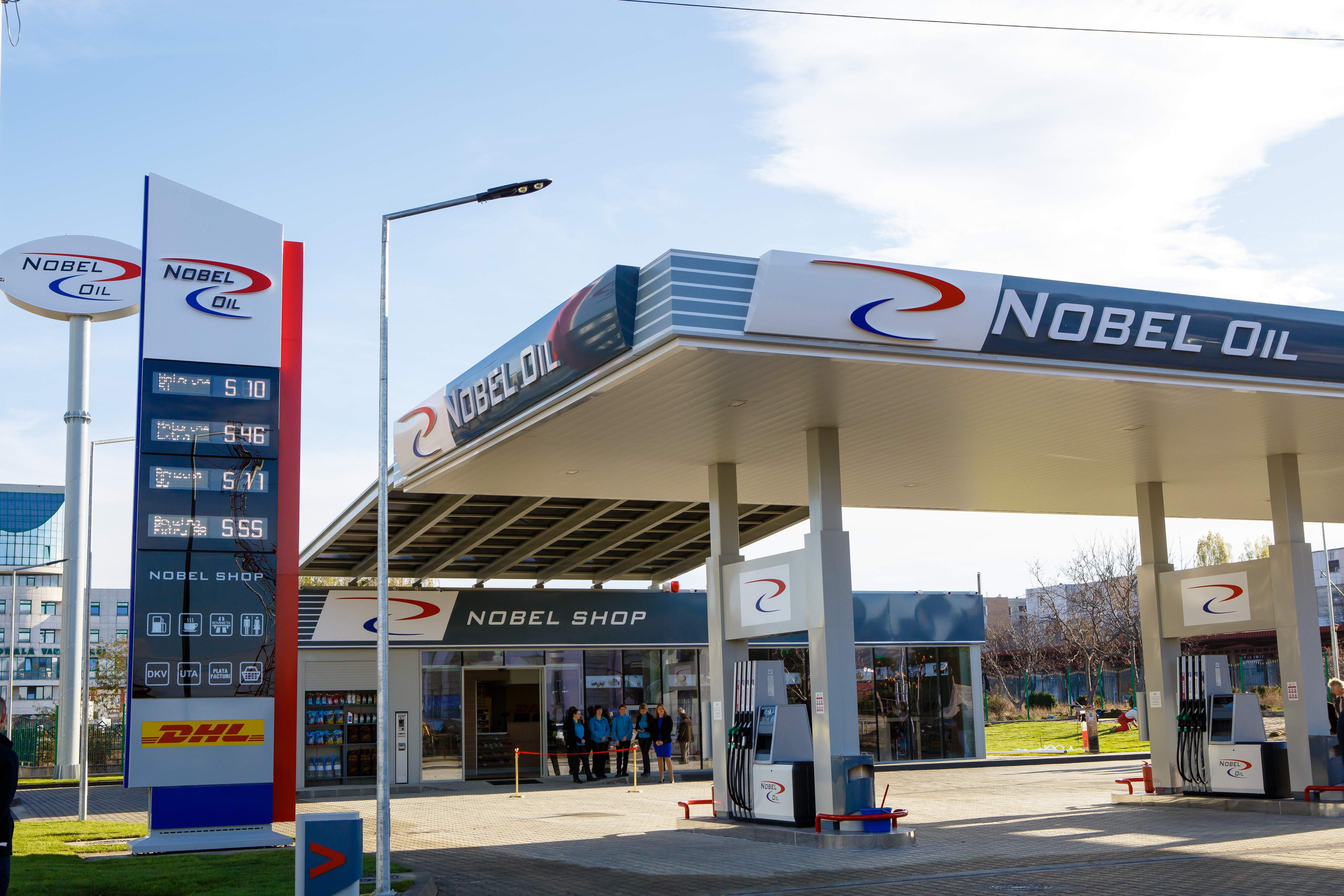 Nobel Oil Downstream Opens the First Filling Station in Romania