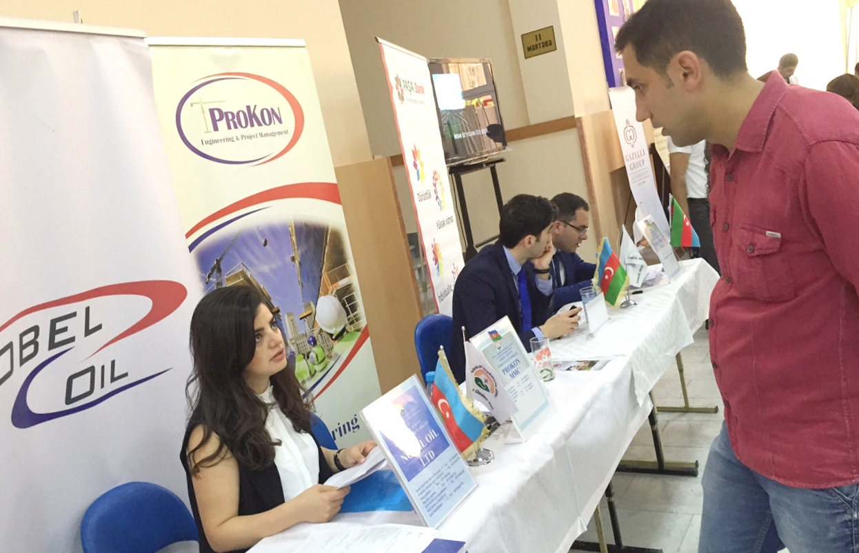 Nobel Oil Services took part at the Student and Graduate Job Fair in Baku