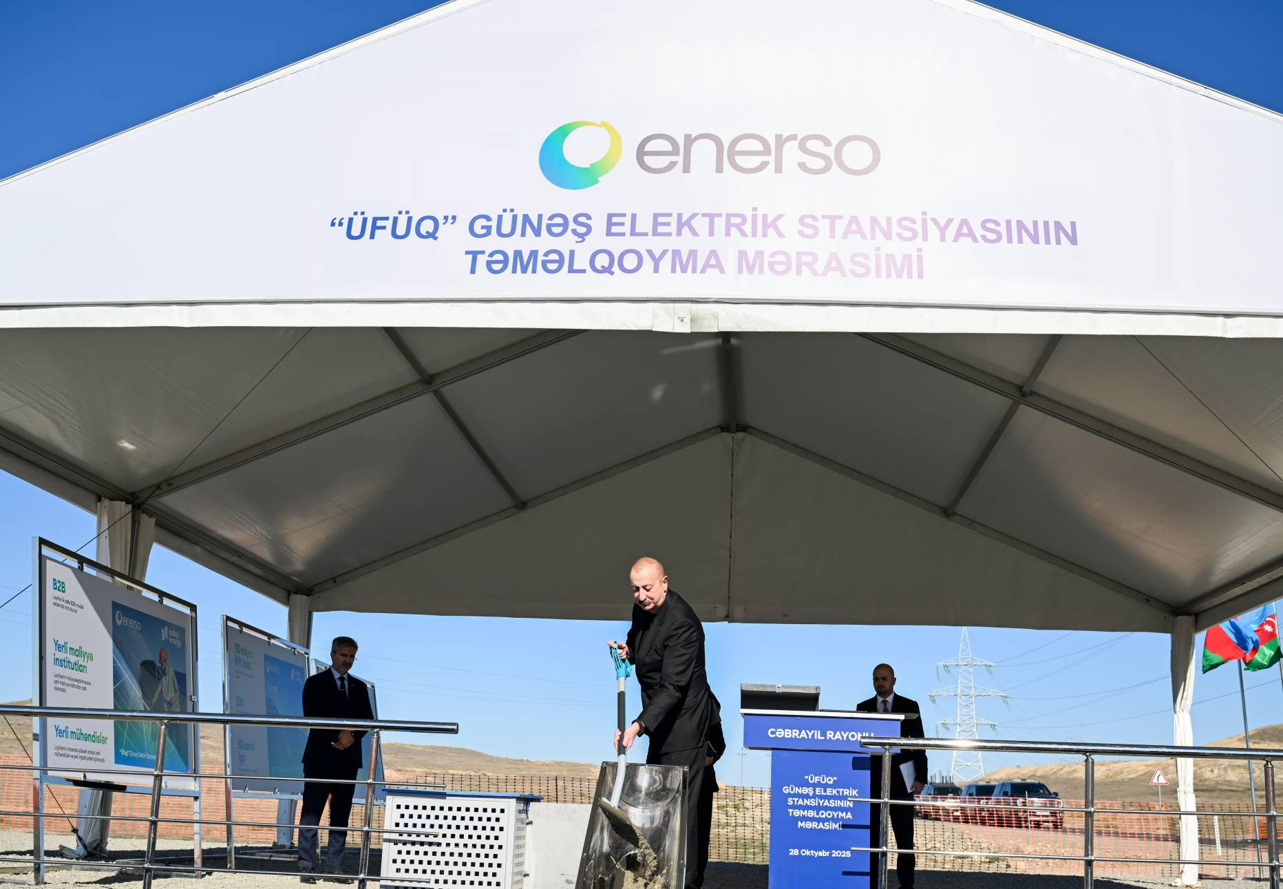 Groundbreaking Ceremony of the “Ufug” Solar Power Plant Held in Jabrayil